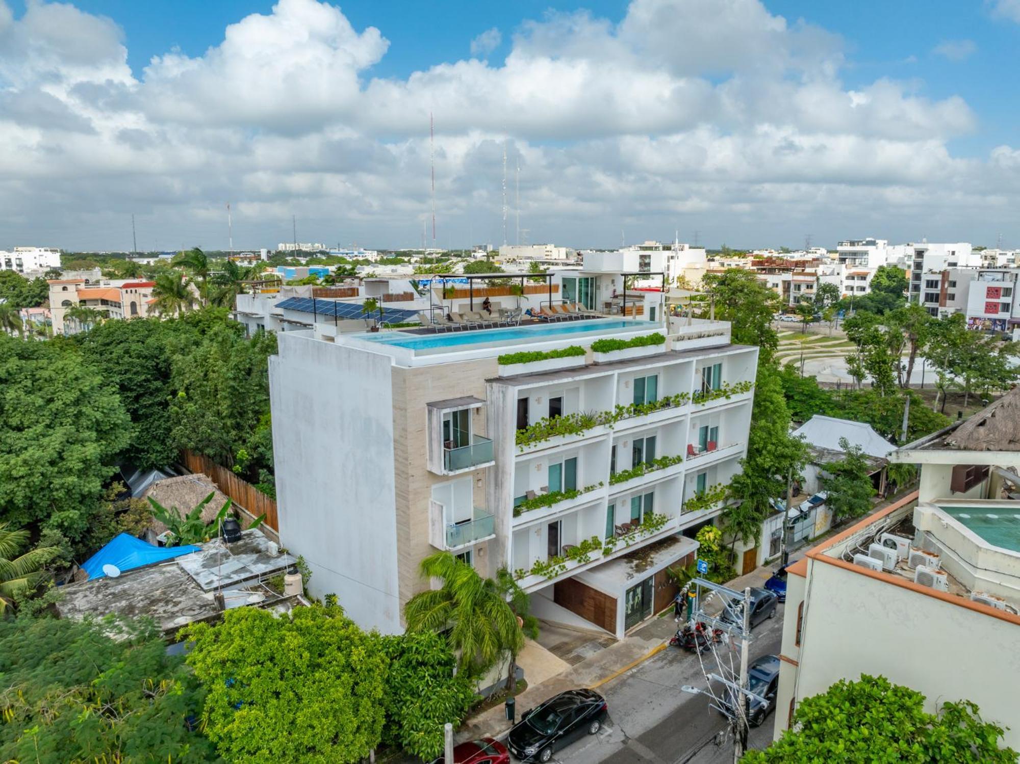 Papaya 15 Apartments Playa del Carmen Exteriör bild