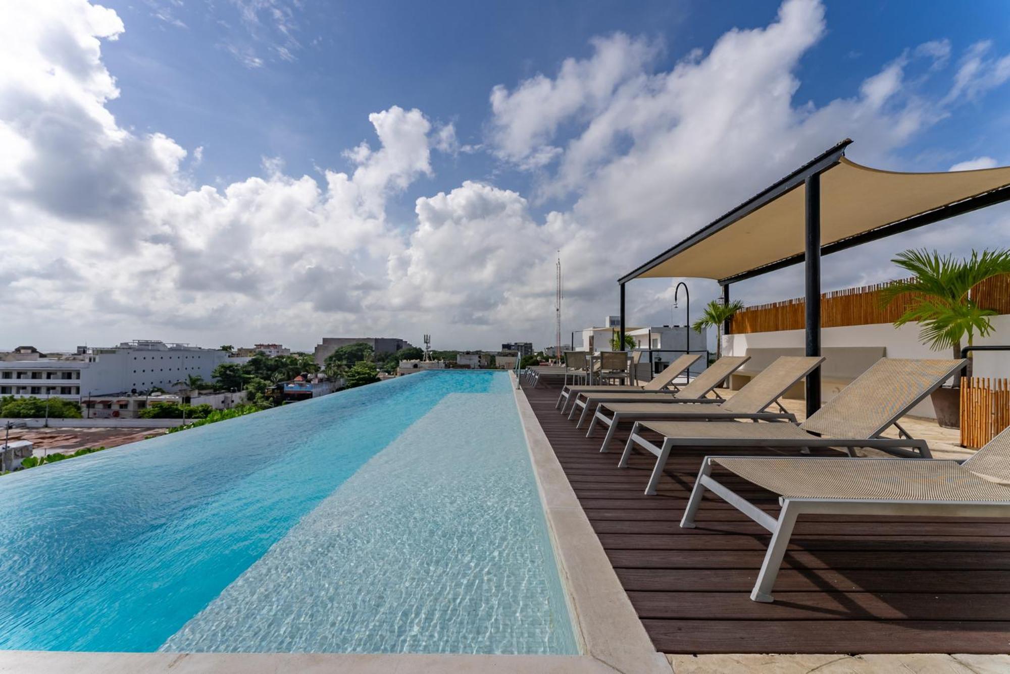 Papaya 15 Apartments Playa del Carmen Exteriör bild