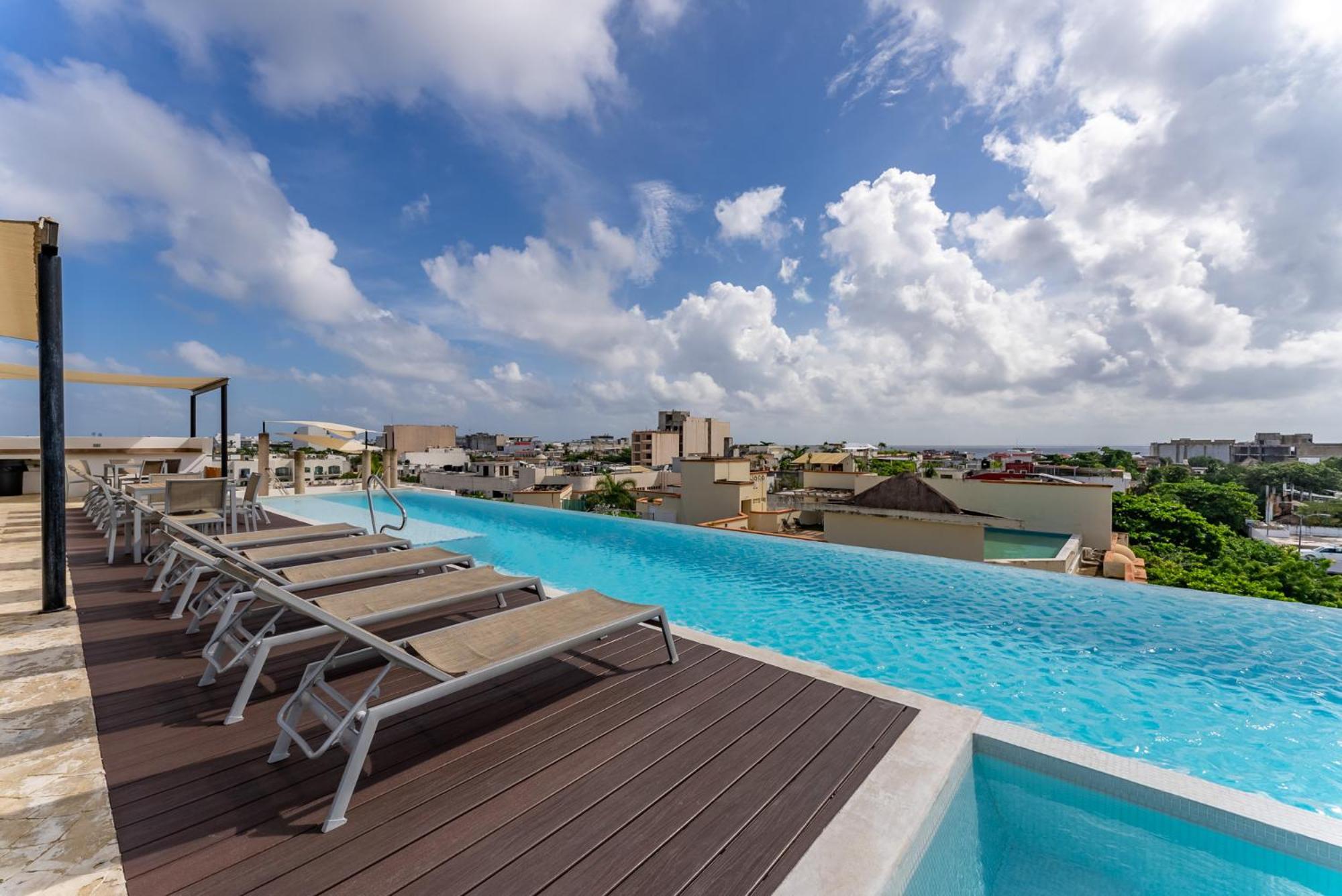 Papaya 15 Apartments Playa del Carmen Exteriör bild